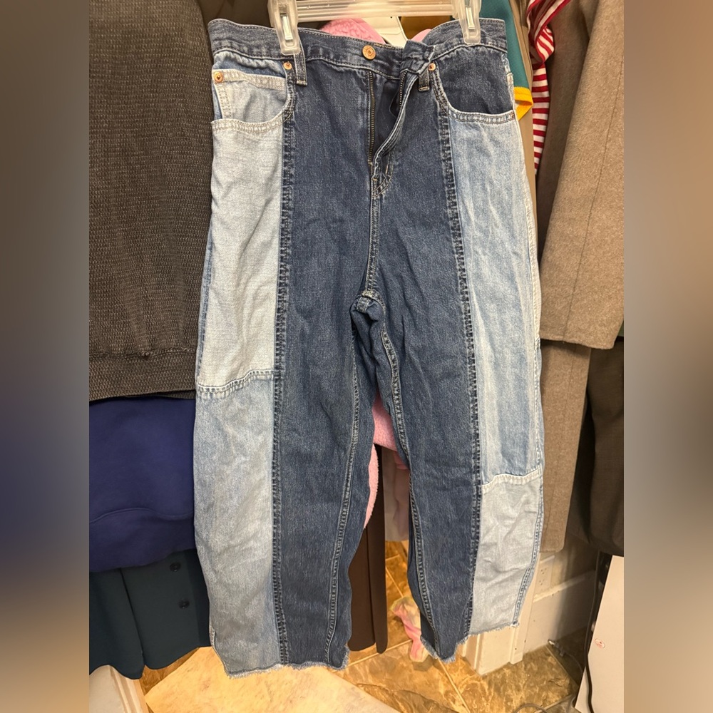 GAP barrel Denim patch